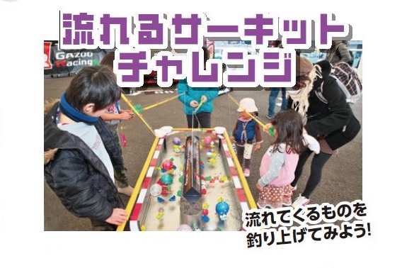 流れるサーキット